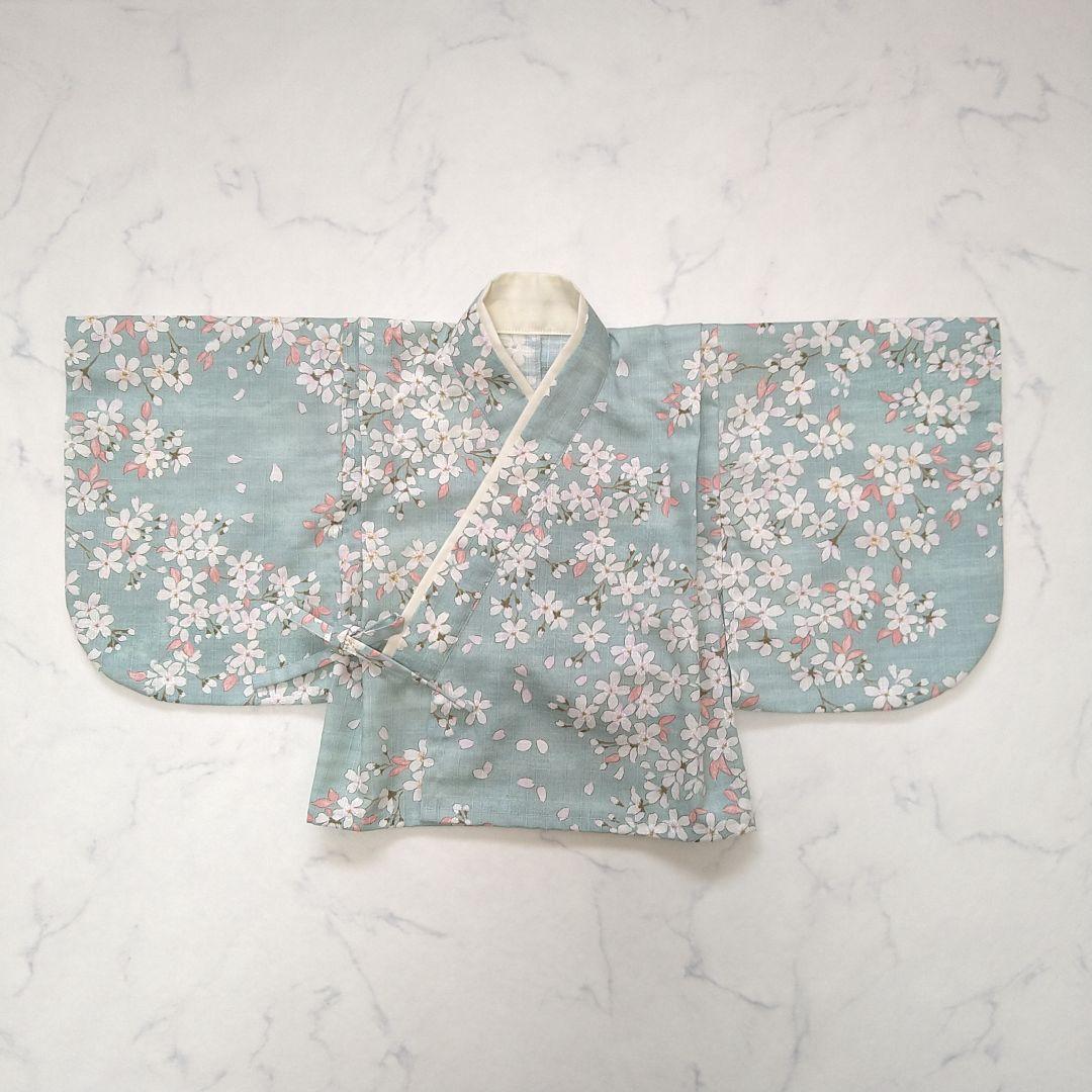 ベビー袴　70-80cm　ハンドメイド　お食い初め　百日祝い