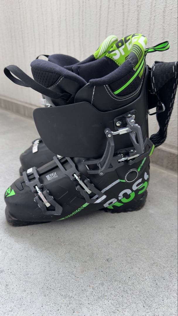Rossignol スキー ブーツ ブラック/グリーン