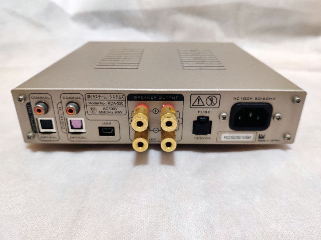 美品 ラステーム RASTEME RDA-520 デジタルアンプ