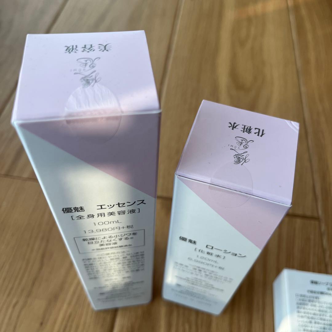 【新品未使用】優魅 エッセンス ローション ソープ ３点セット 核酸