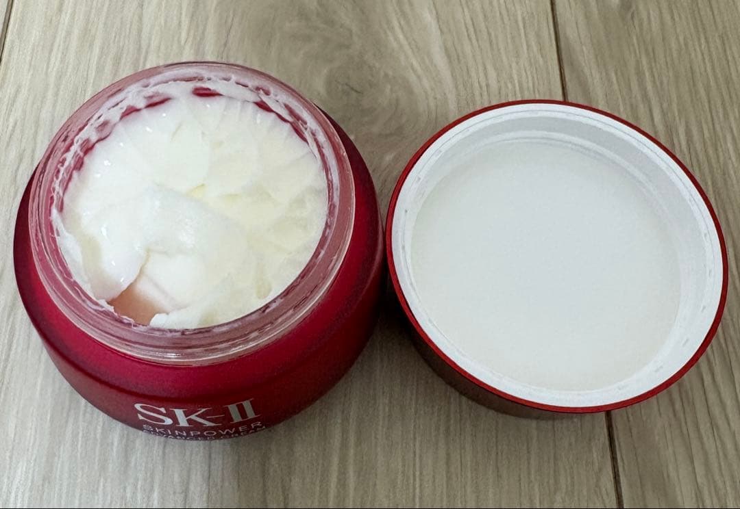 SK-II スキンパワー アドバンスト クリーム 80g 開封済
