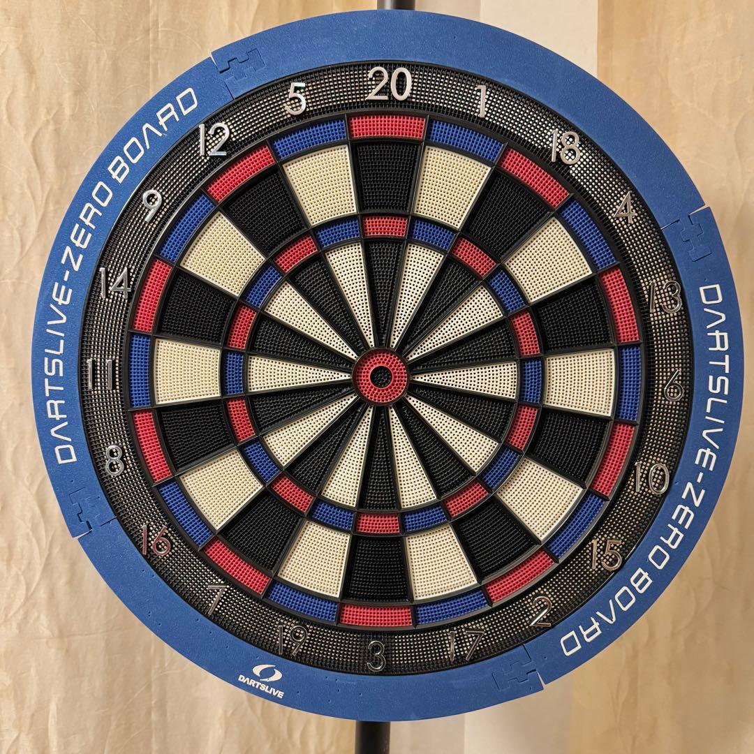 【美品】ダーツライブ ゼロボード ポールスタンド セット 静音 15.5 インチ