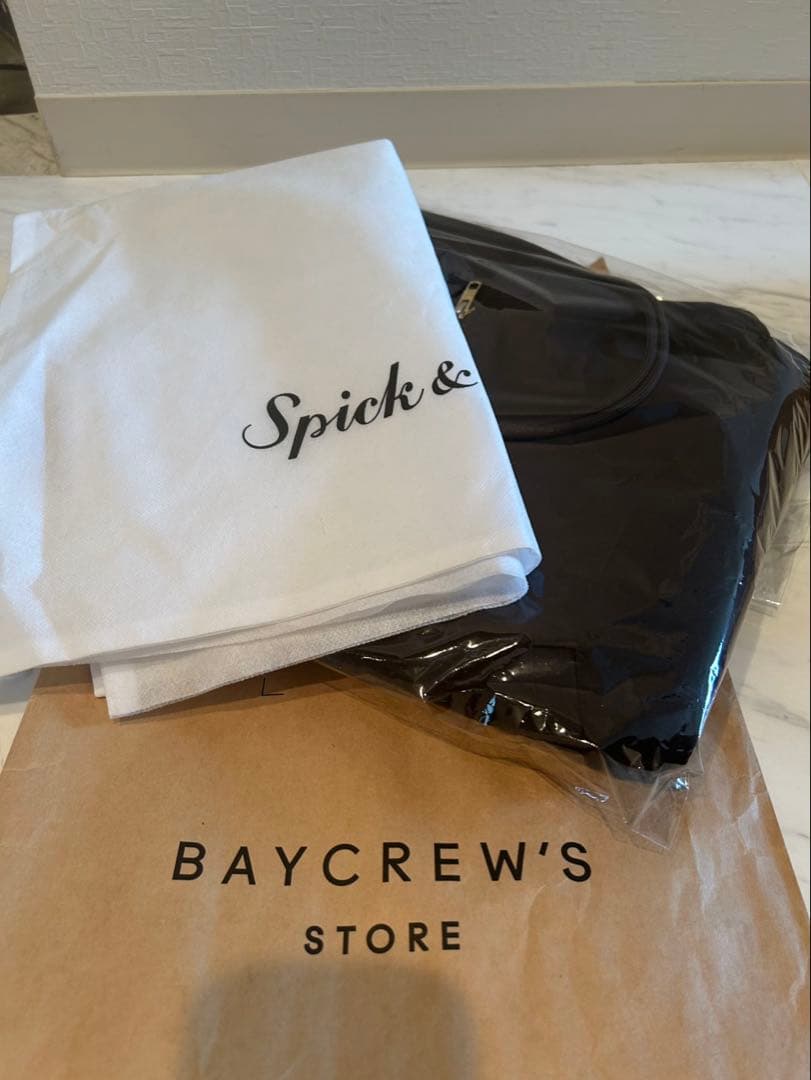 新品　未使用品　Spick and Span ストレッチジップフードパーカー