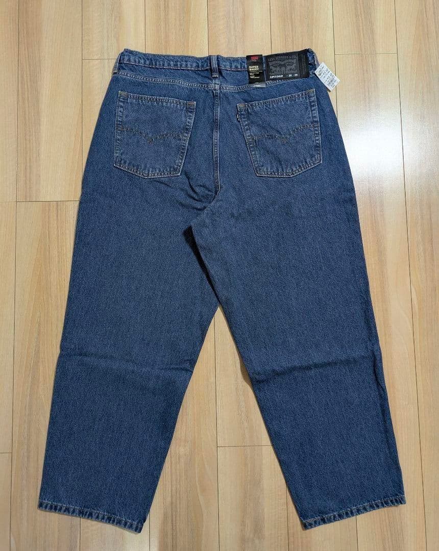 LEVI'S SUPER BAGGY スーパーバギー インディゴ W36×L30