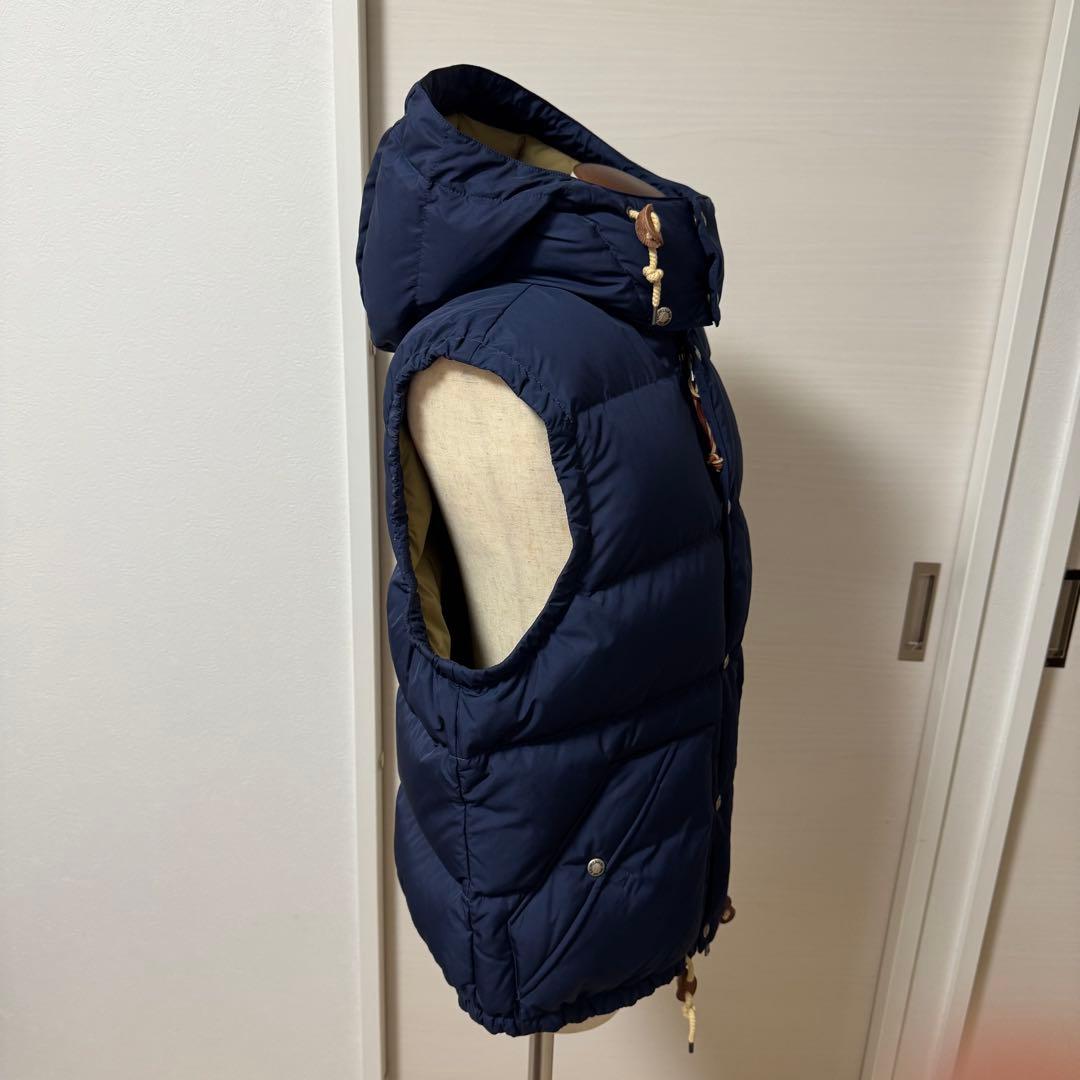 【新品同様】サイズL ポロ　ラルフローレン　ダウンベスト ネイビー　ポニー