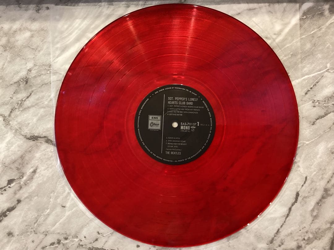 ビートルズ レコード　mono サージェントペパーズロンリーハーツクラブバンド