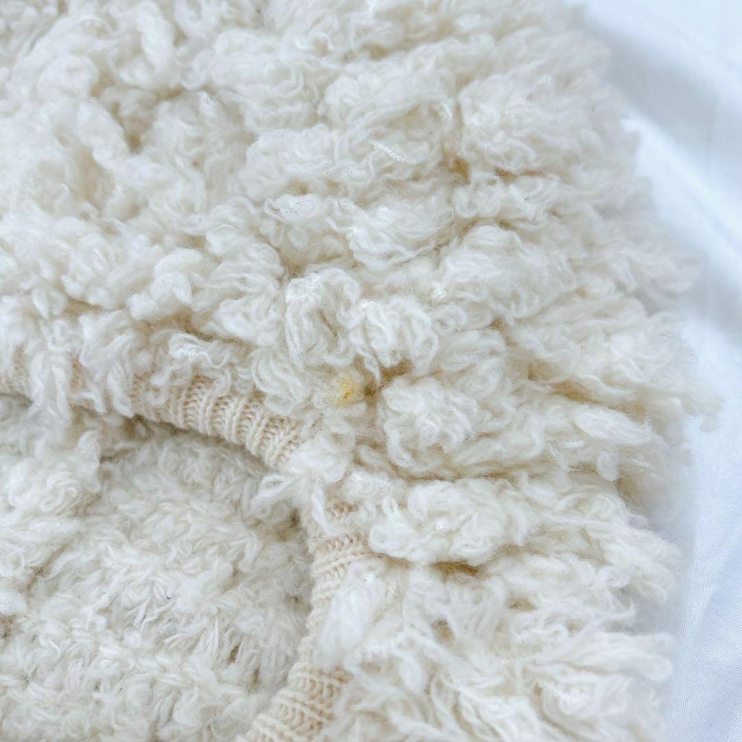 美品✨アラヌイ　バラクラバ　ボアニットキャップ　ユニセックス　free