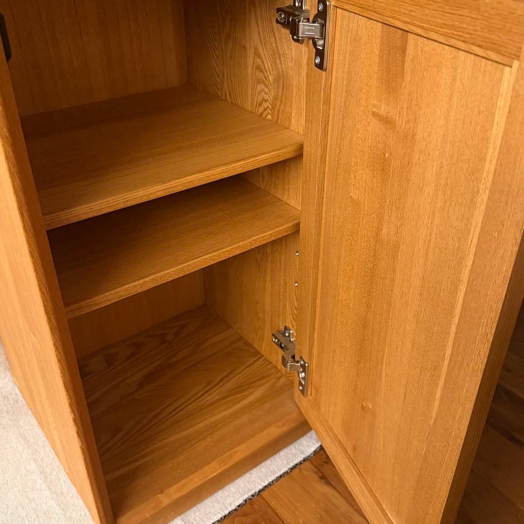 RENSEY レンセイ　ミヤモト家具　チェスト　キャビネット　開戸　電話台　①