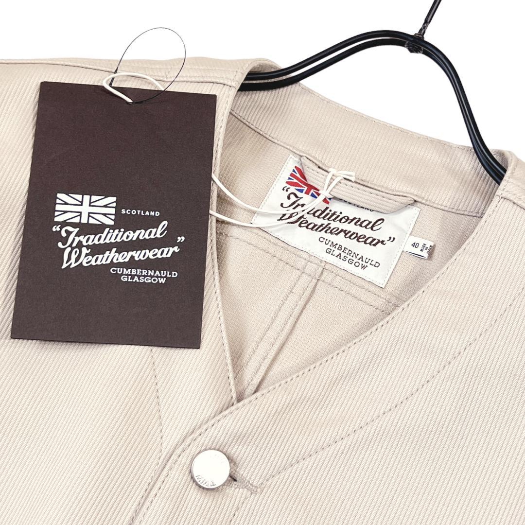 トラディショナルウェザーウェア ユニオンカバー401 ピケ 短丈ブルゾン40 L