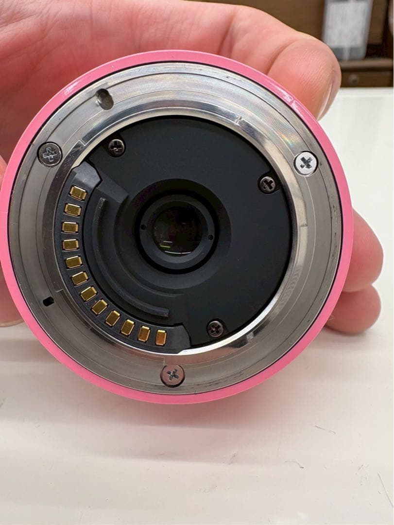 ニコン Nikon 1 J1 ピンク レンズ　10-30mm F3.5-5.6