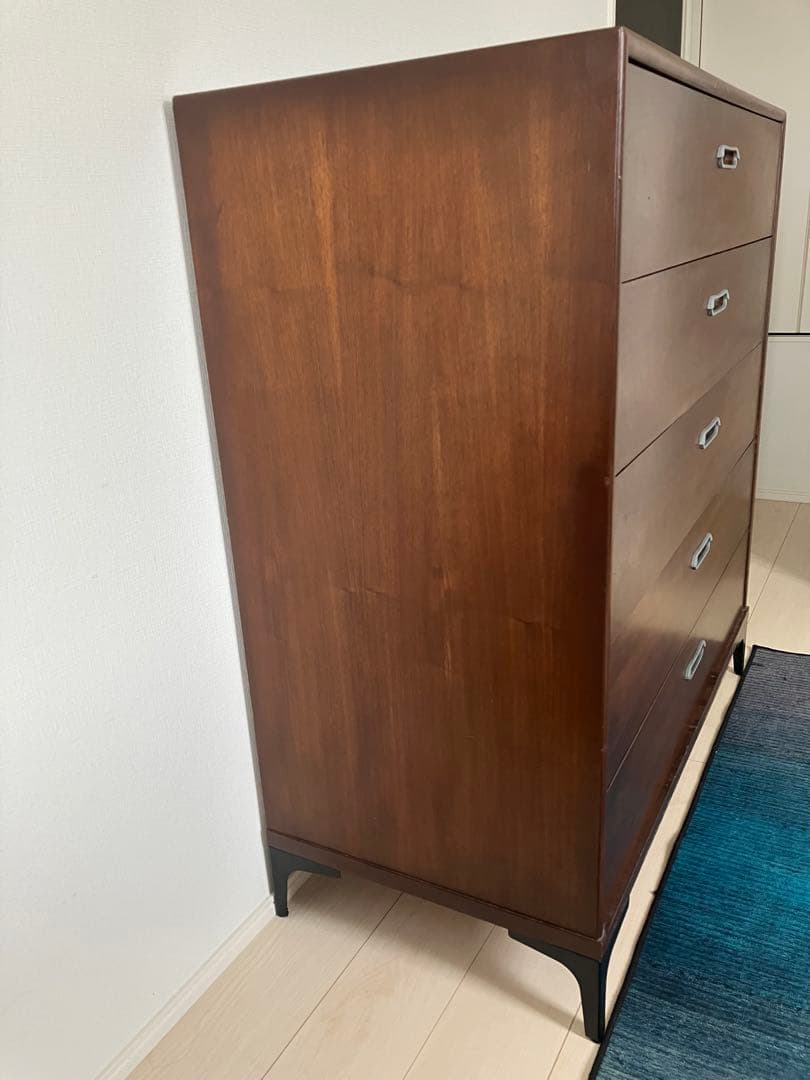 【値下げ】 USビンテージ チェスト ミリタリー5段　ヴィンテージ　米軍アメリカ