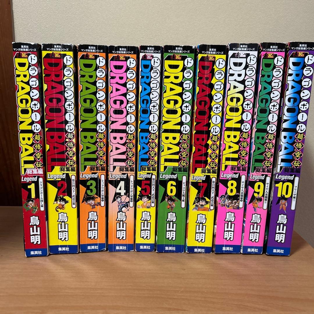 ドラゴンボール　総集編　超悟空伝　全巻（1-18） 袋とじ付き ポスター付き