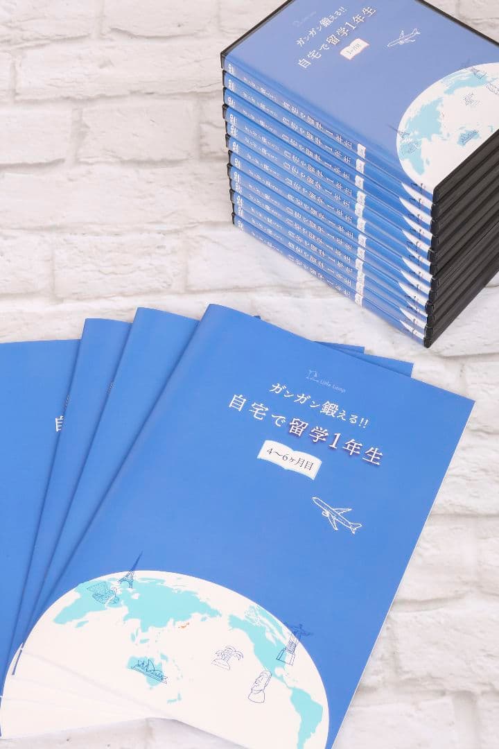 留学レベルの英会話力養成DVD 週1レッスン×1年間分　メールサポート付き