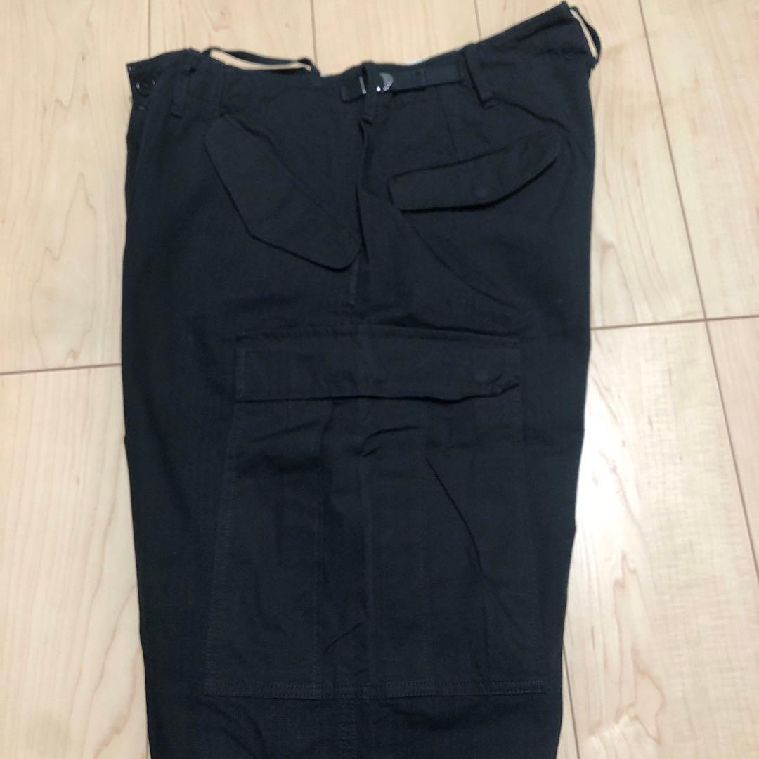 新品 nanamica Cargo Pants SUCS004 32 BLACK