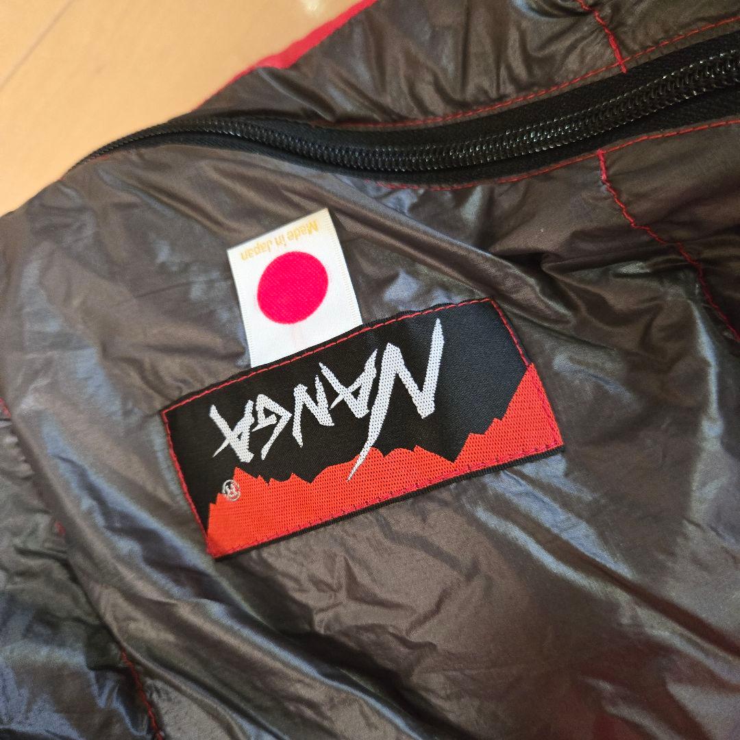 NANGA UDD BAG 180DX レッド