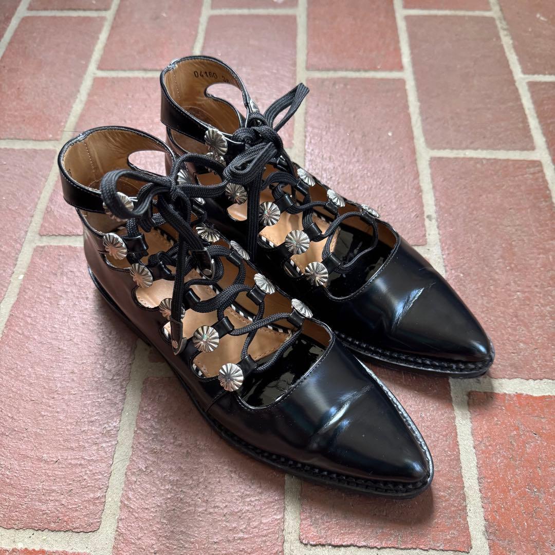 TOGA レースアップシューズ