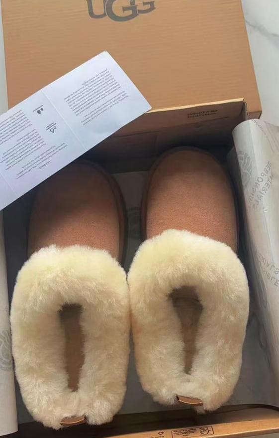 UGG ブラウン ムートンブーツ 厚底 25CM