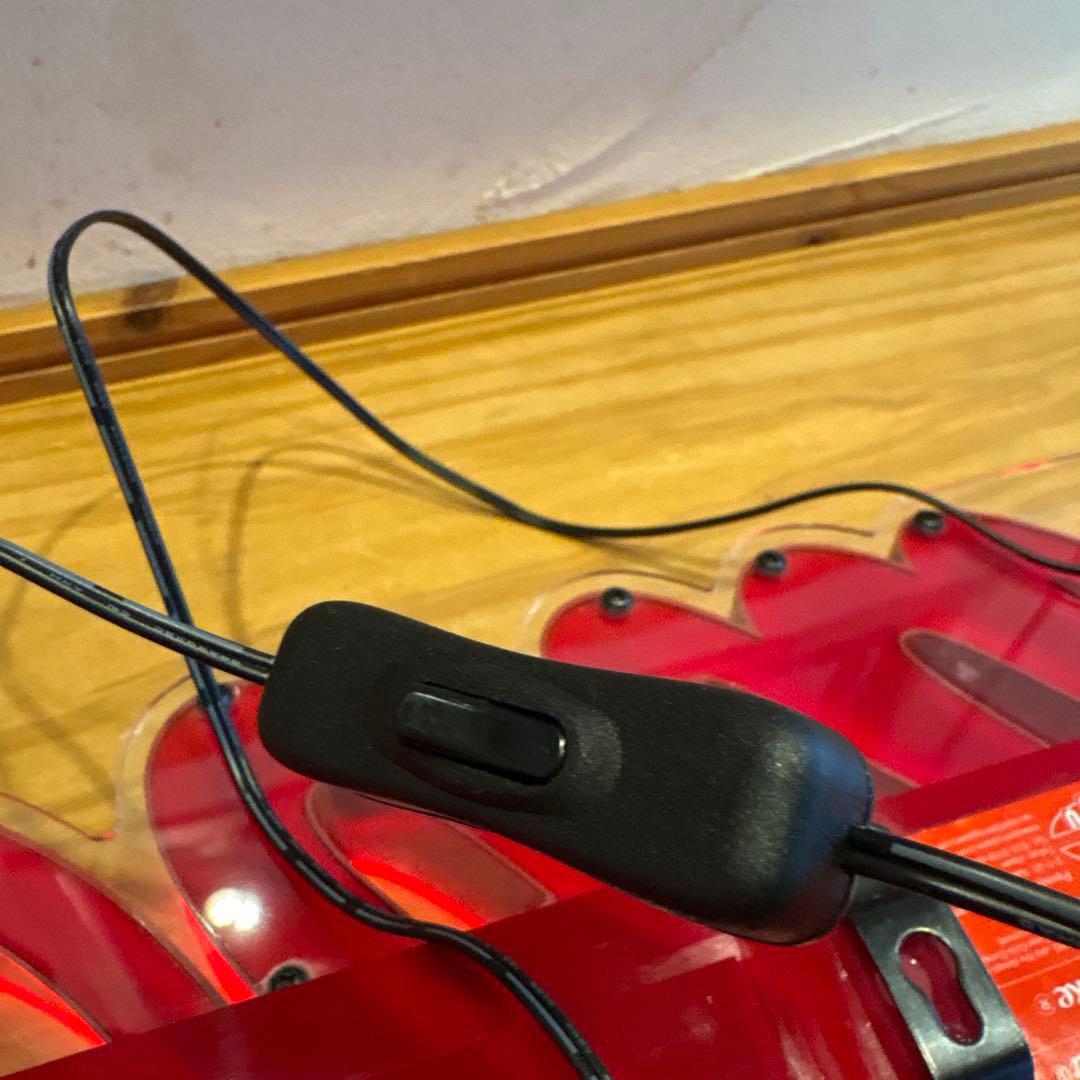 Coca-Cola ネオン看板 赤