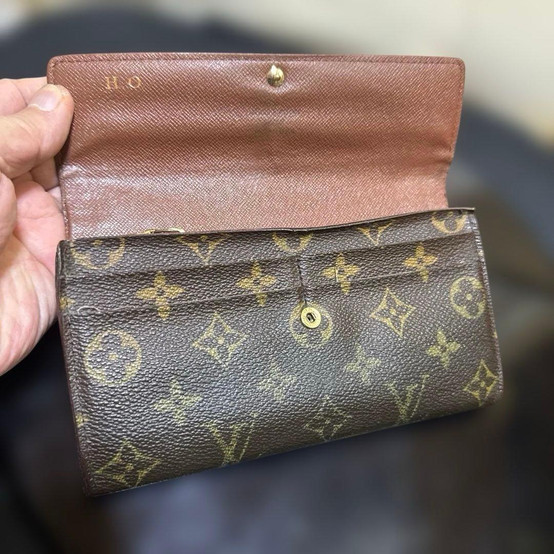 ⑨☆良品♪カード10枚タイプ☆サラ長財布