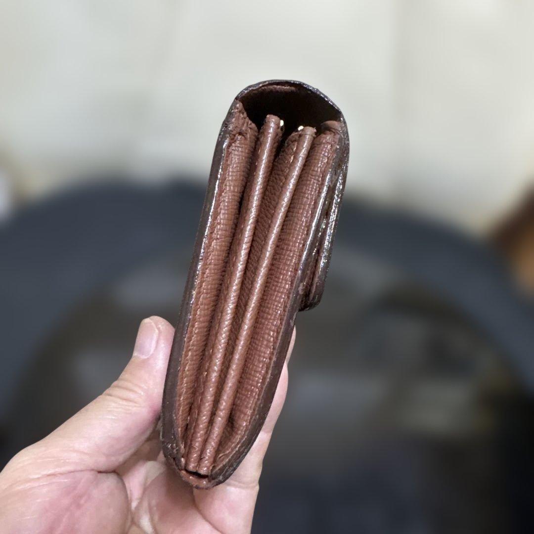 ⑨☆良品♪カード10枚タイプ☆サラ長財布