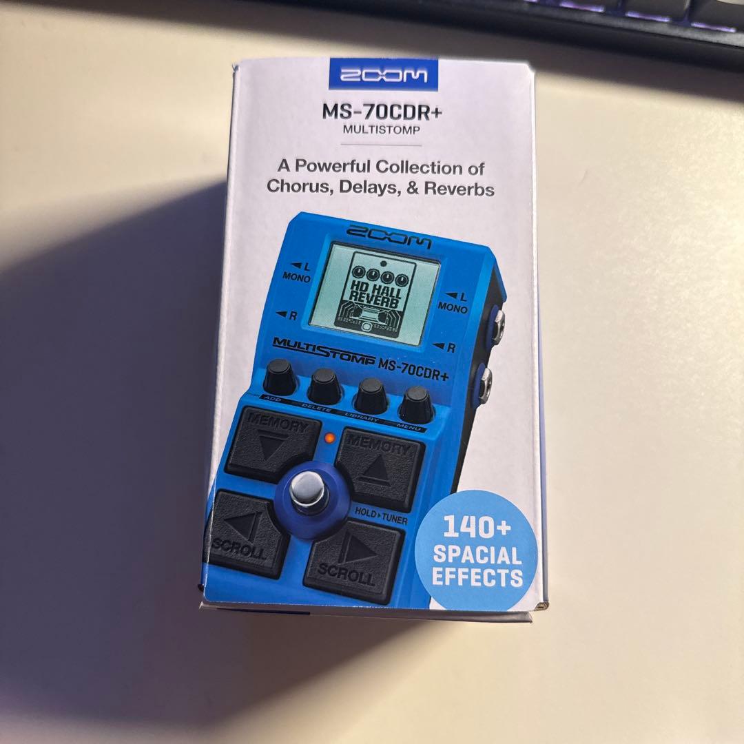 ZOOM MS-70CDR+ マルチエフェクター 空間系