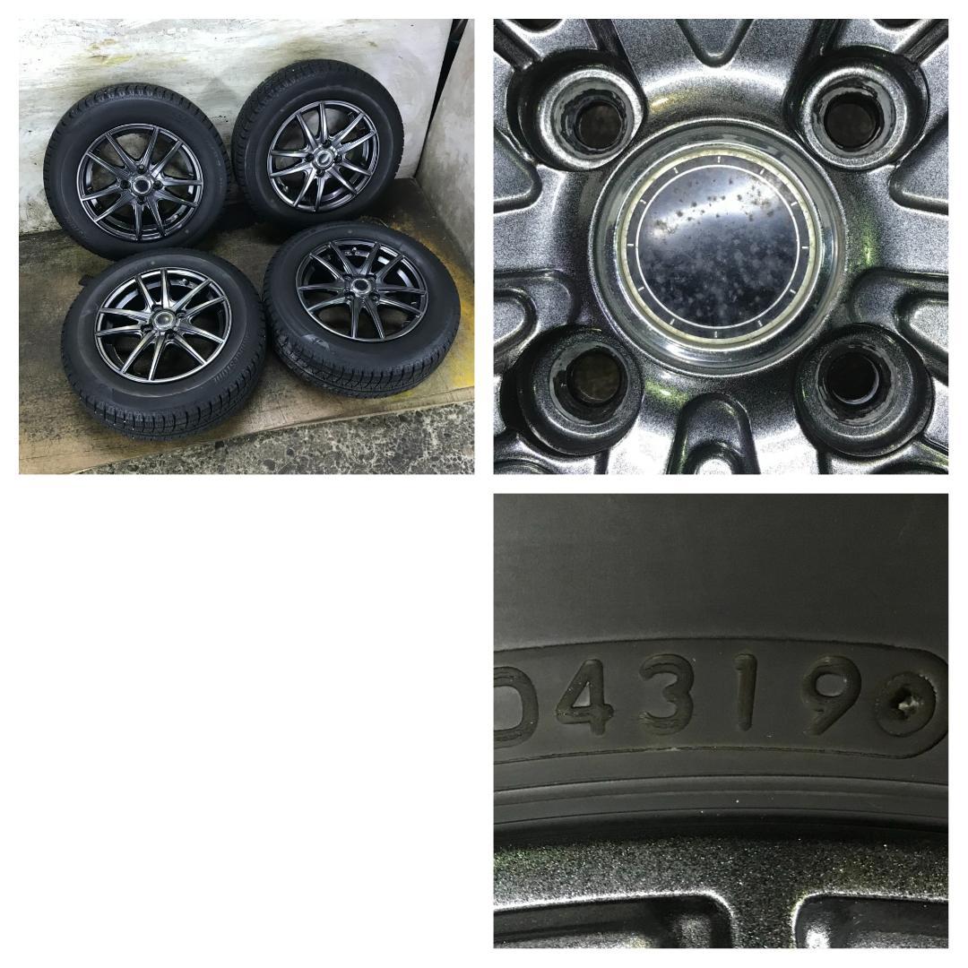 専用49 BRIDGESTONE 175/65R14 7.5分目 スタッドレス