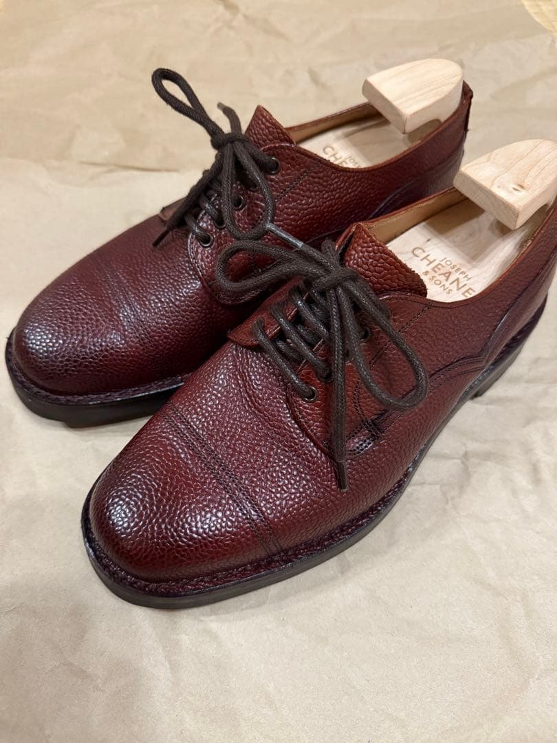 JOSEPH CHEANEY ケンゴンⅡ 6.0F バーガンディ シューツリー付