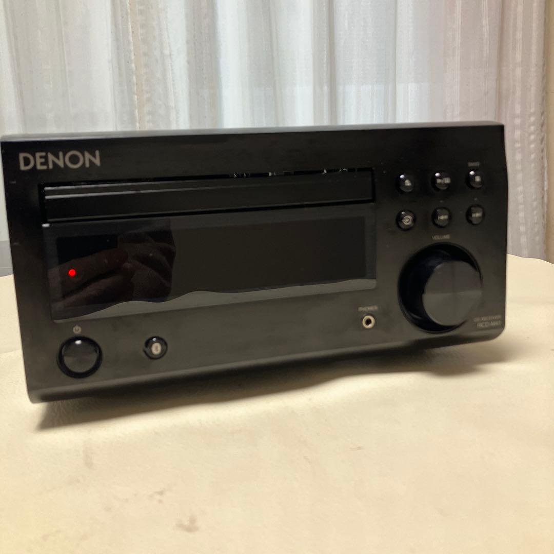 DENON CDレシーバー RCD-M41K 整備動作品 2021年製