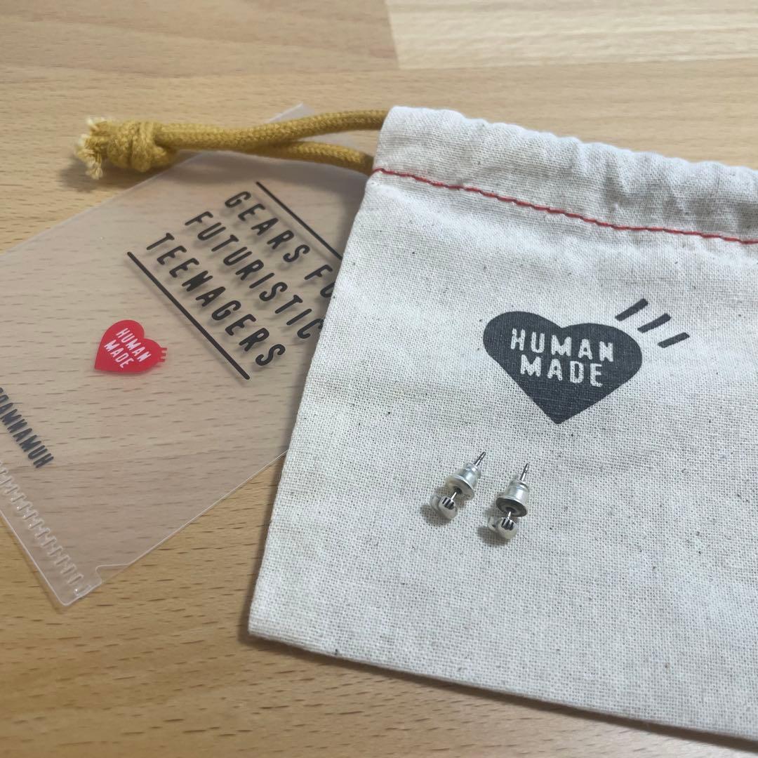 5*ャ様 HUMAN MADE ヒューマンメイド　ハート　シルバー　ピアス　ショ