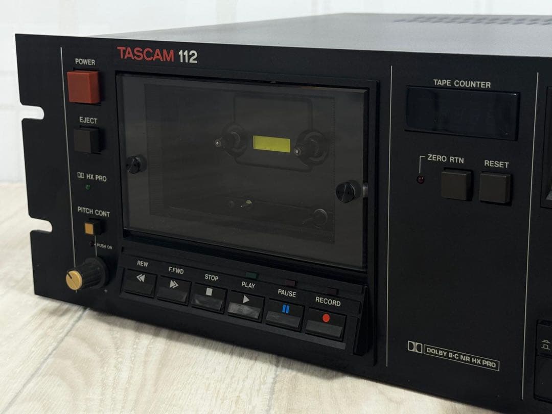 美品TASCAM タスカム112 カセットデッキ 動作品