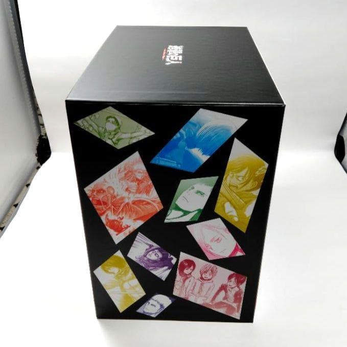 【新品未開封】進撃の巨人 コミック 収納ボックス 全巻 収納 3点セット