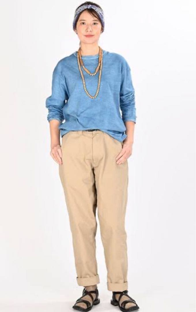 着用少　45r おこめチノ908 ポッポパンツ　2