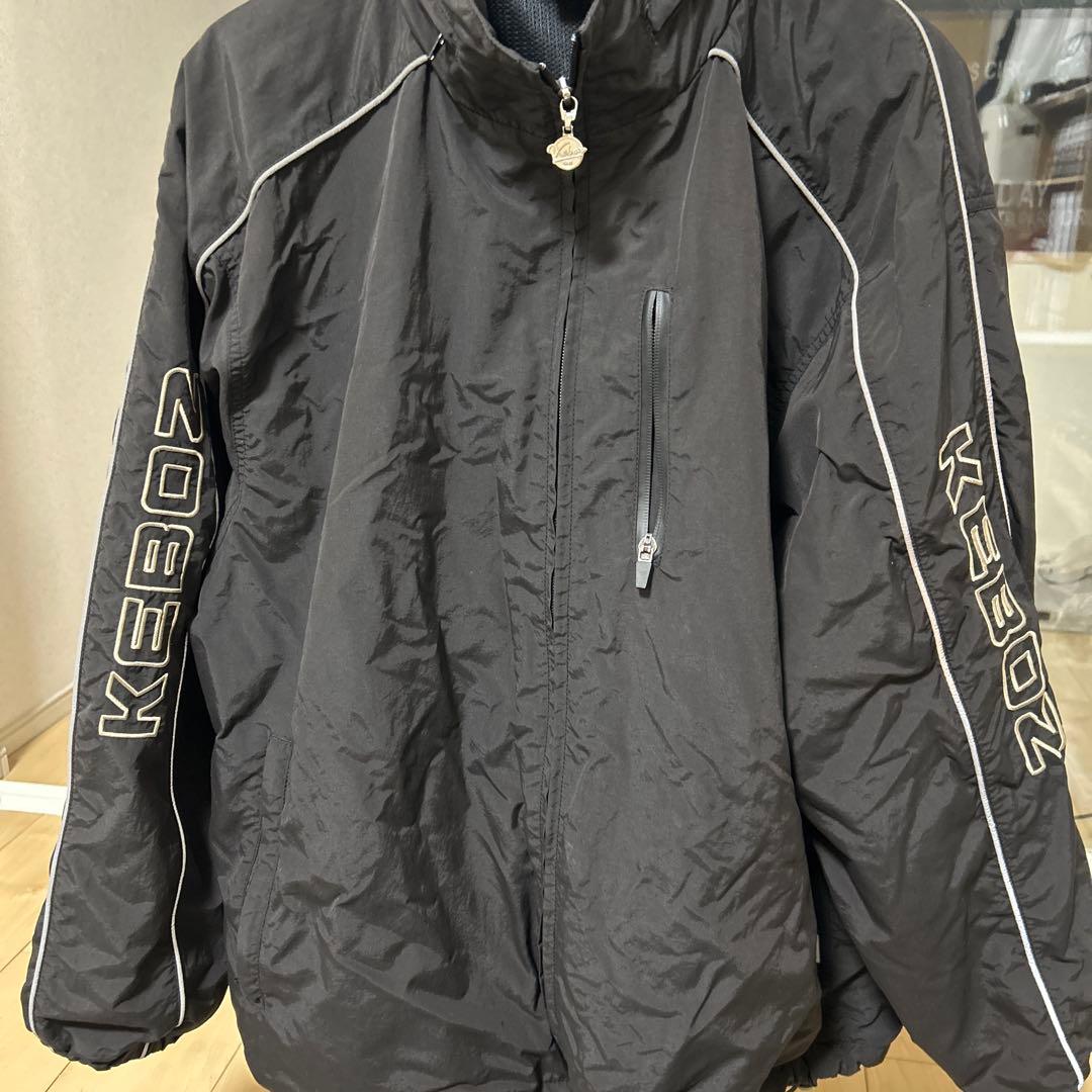 keboz ブラック　ナイロンジャケット