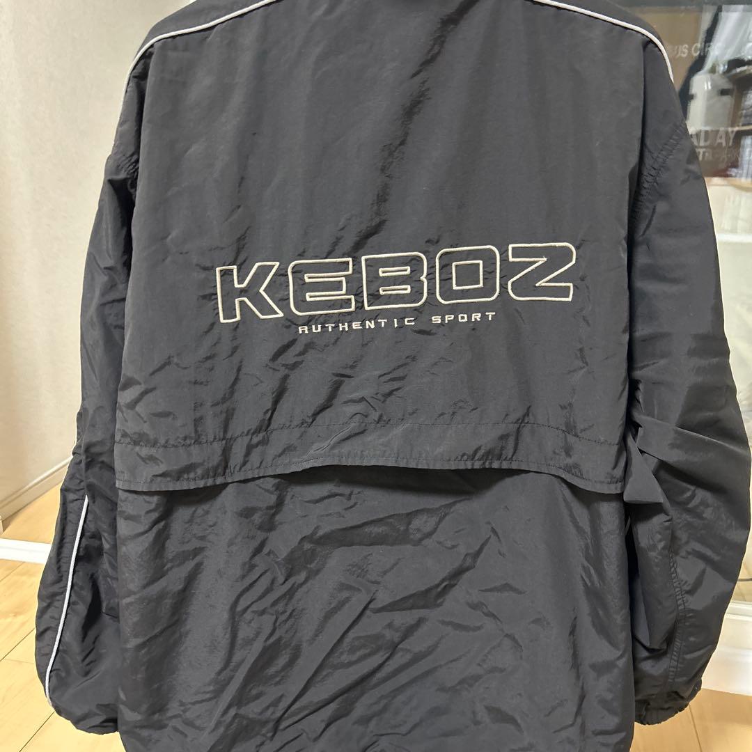 keboz ブラック　ナイロンジャケット