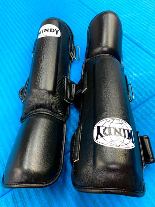 Windy レガース LPL 本革 本格的 ウィンディ キックボクシング