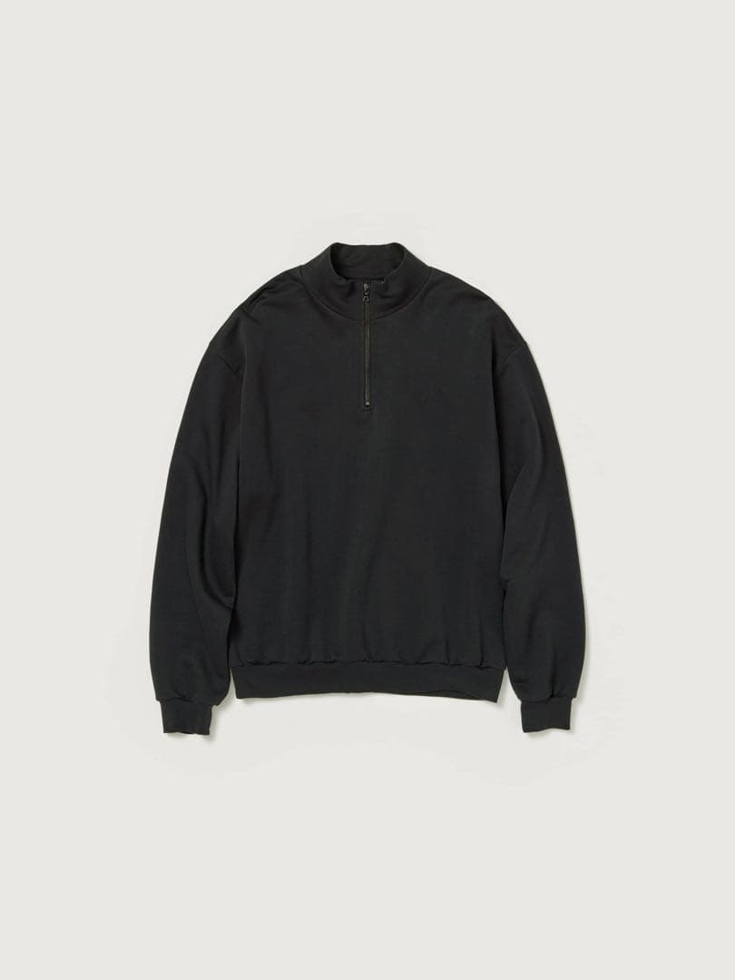【AURALEE】ELASTIC HIGH GAUGESWEAT HALFZIP