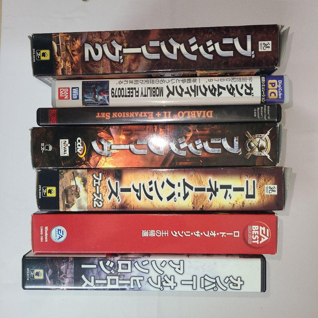Windows　PCゲームソフト　まとめ売り
