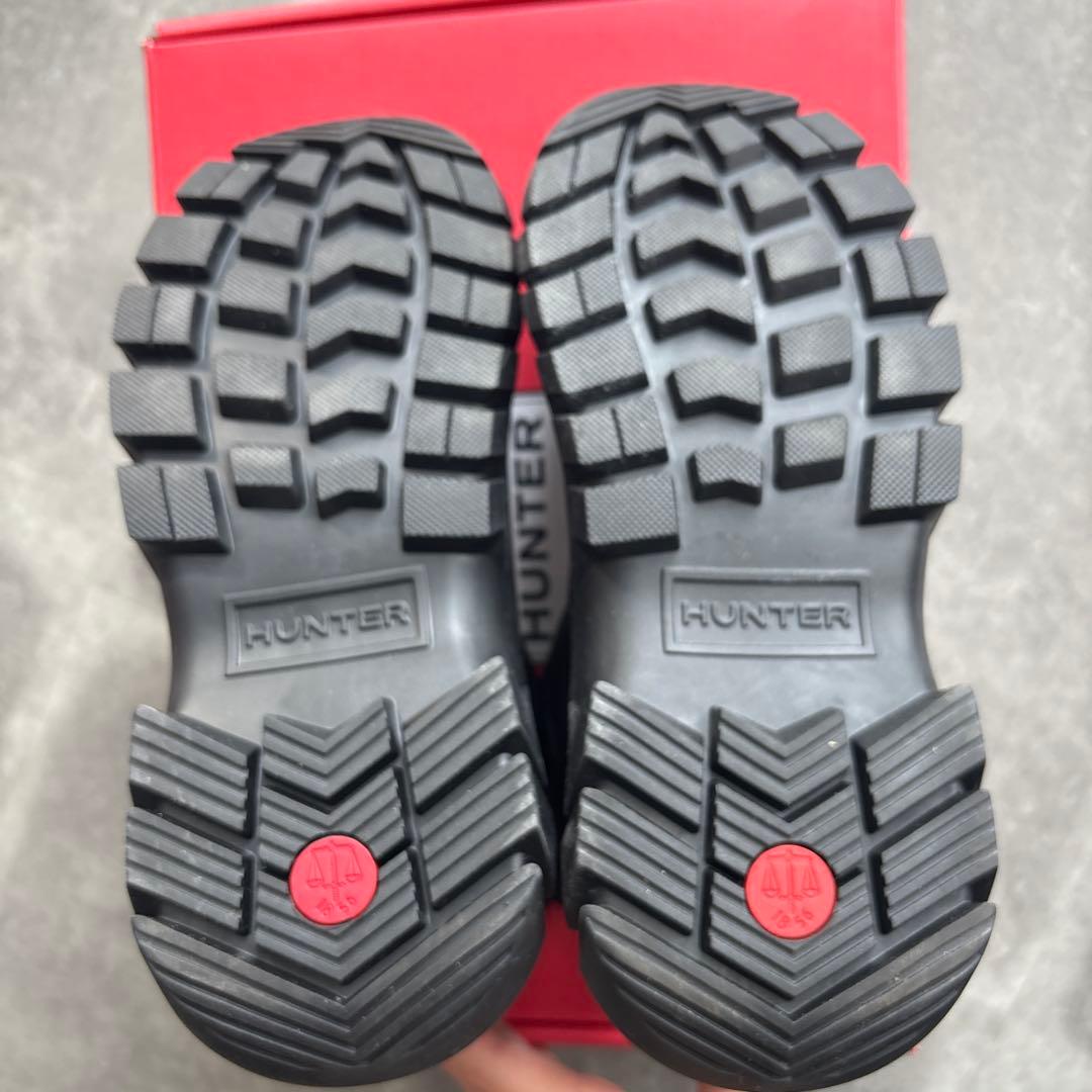 【美品】HUNTER スノーブーツ 24.0