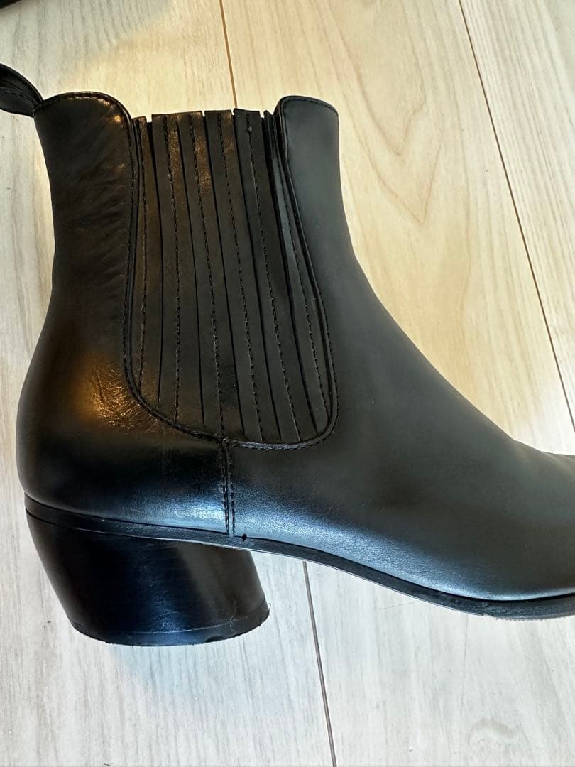 美品 PELLICO ペリーコ サイドゴアブーツ ブーティ36 レザー 黒 23