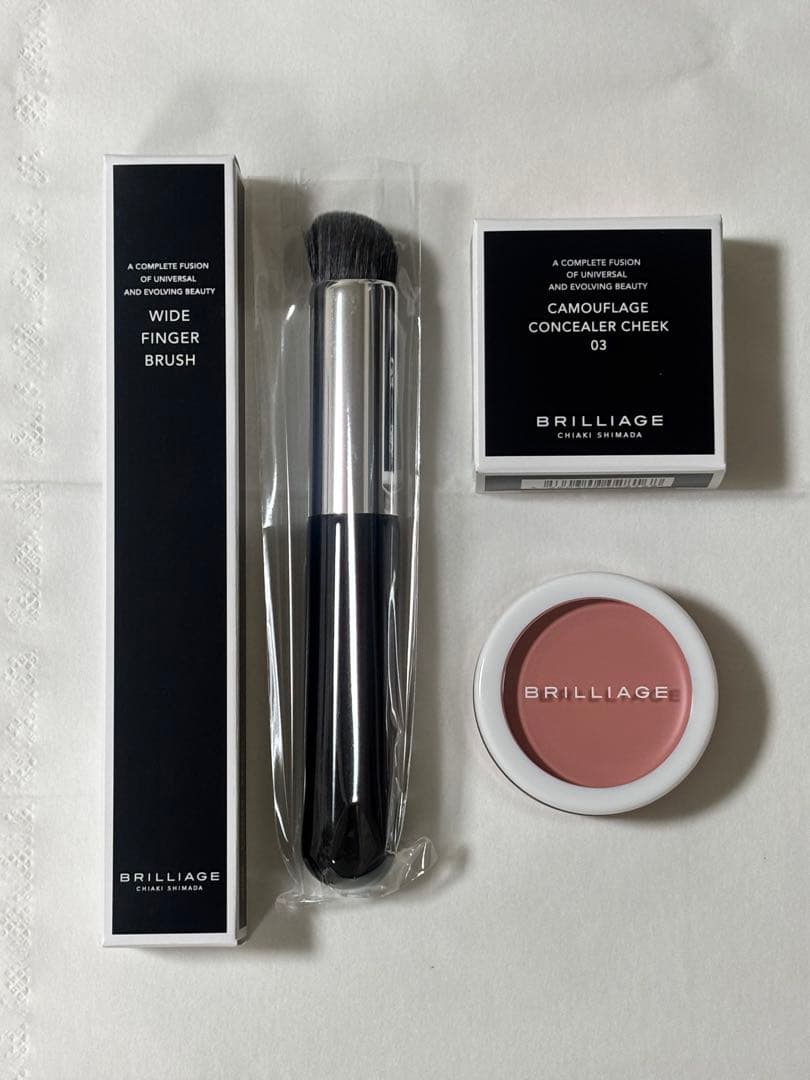 mefu191113 ブリリアージュ ブラシ & コンシーラーチーク