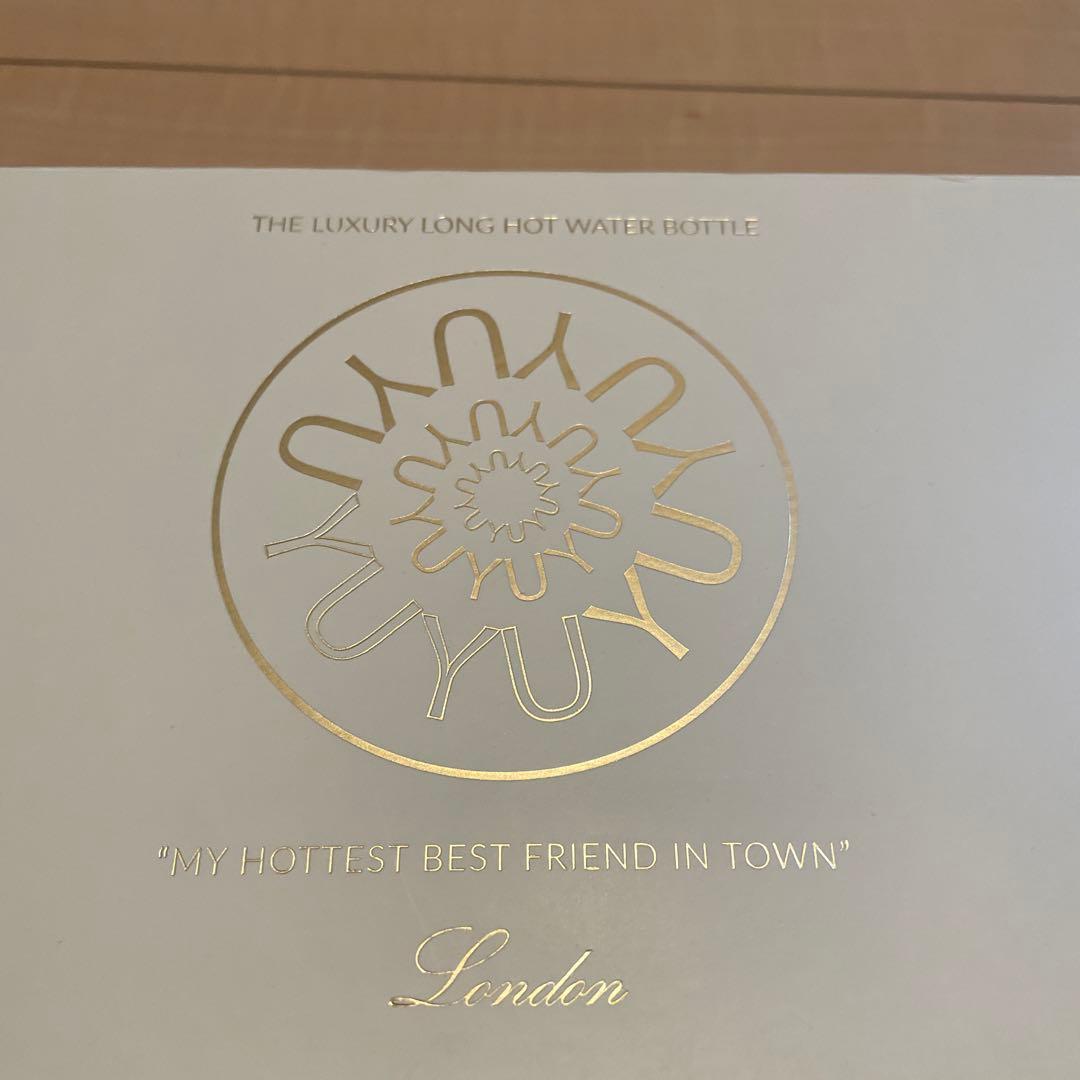 【新品】ユーユーボトル ロングカシミア湯たんぽ ネイビー