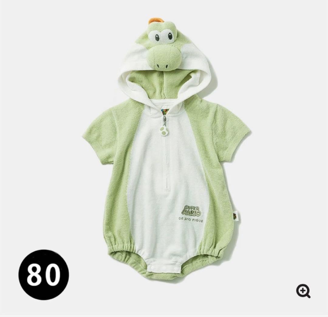 gelato pique 【スーパーマリオ】ヨッシーロンパース 80センチ