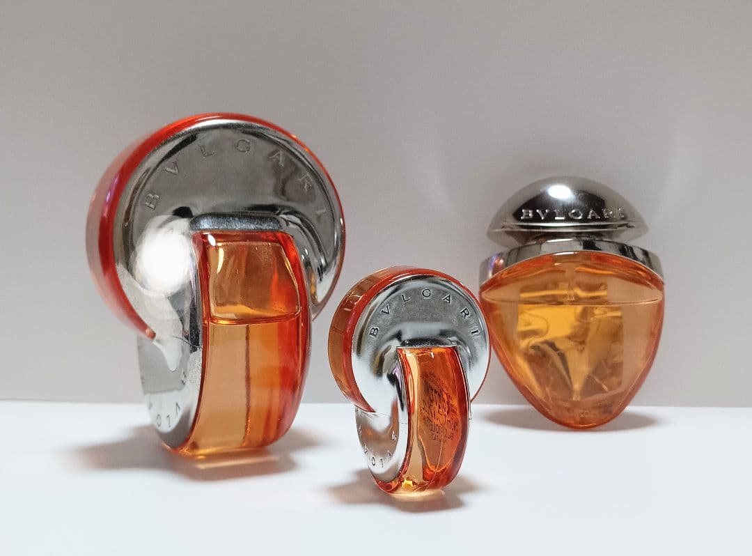 BVLGARI オムニアガーネット香水 女性用 オレンジ色