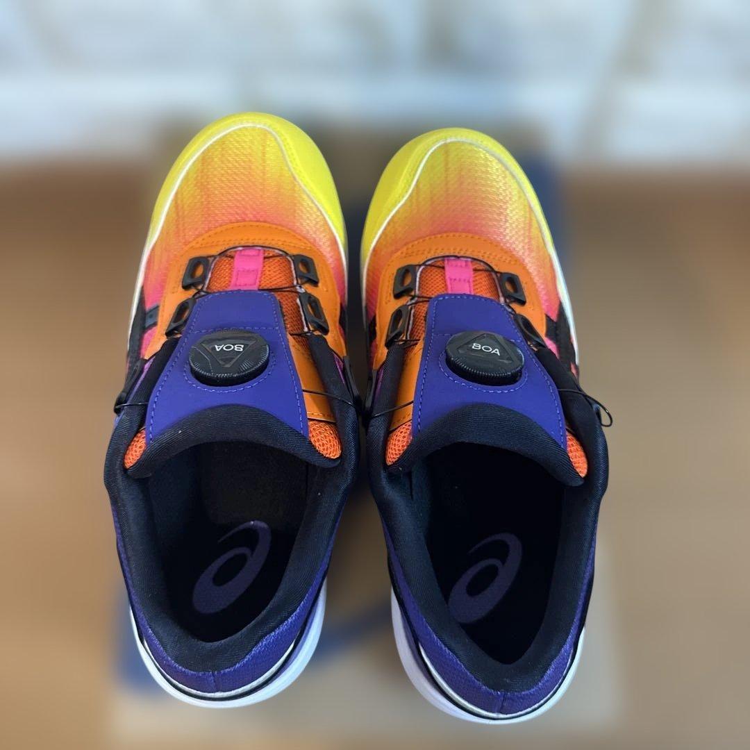 安全靴 BOA アシックス 希少限定カラー 24.5