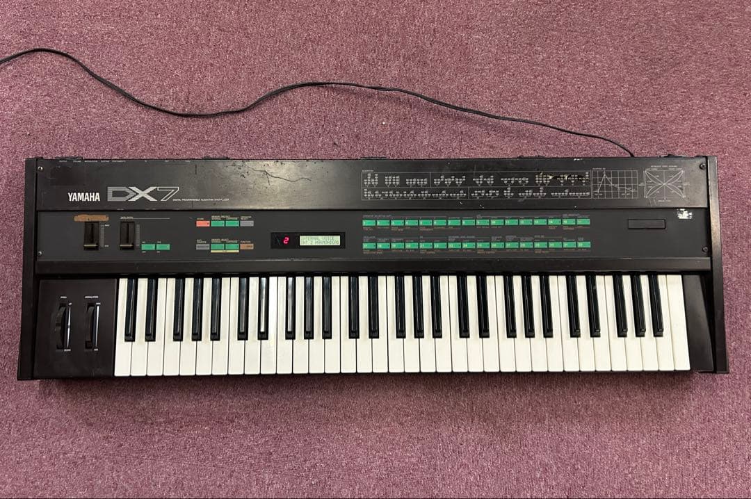 最終値下げ【YAMAHA DX7 デジタルシンセサイザー】中古品