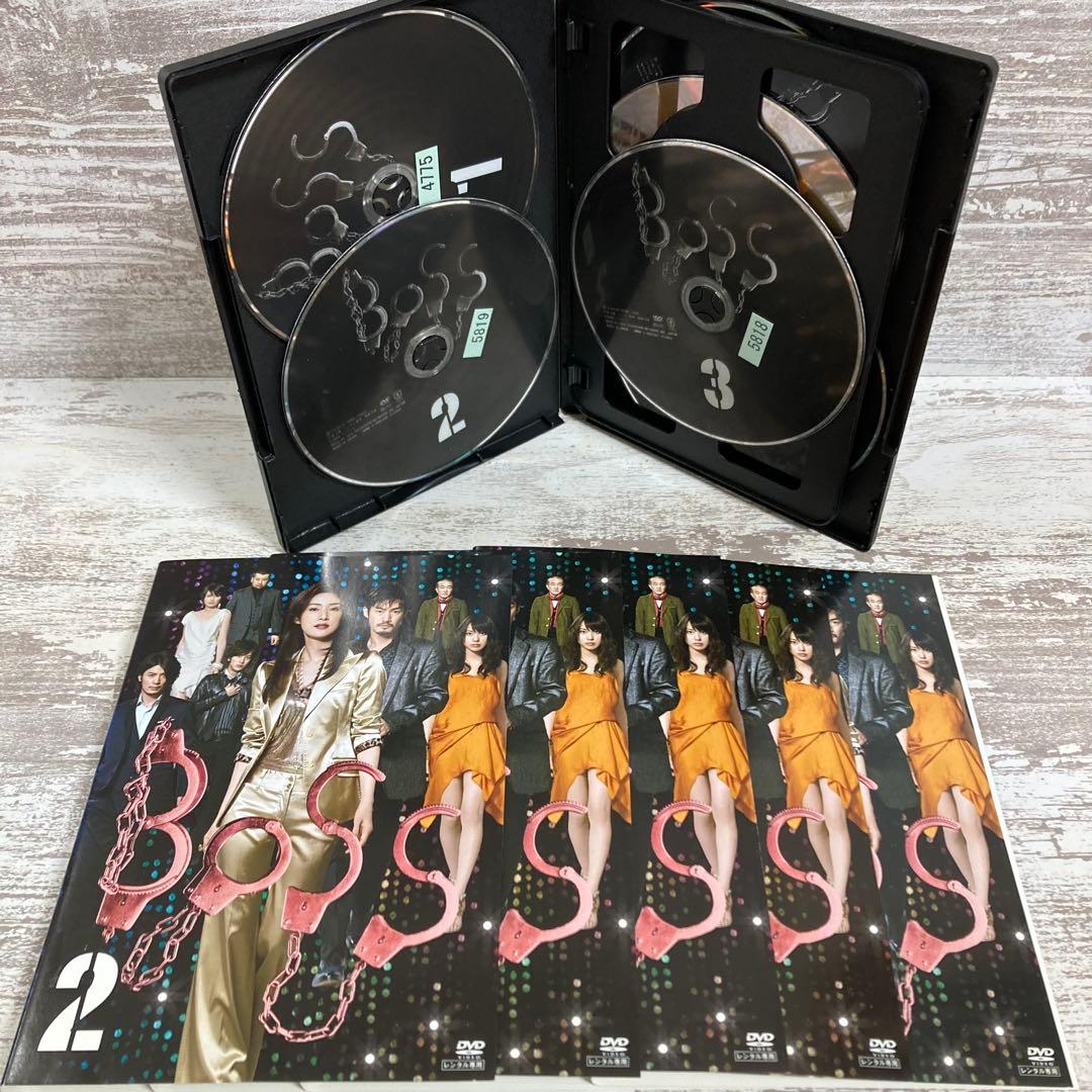 ♦︎新品ケース付き♦︎ BOSS 第1+第2シリーズ レンタルDVD 全話完結セット