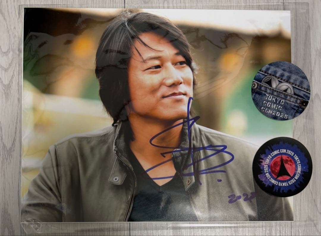 コミコン2025 セレブフォト　サイン入り　ワイスピ