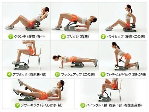 2点セット販売　ワンダーコア スマート エクササイズマシーン　＆　ツイストボード