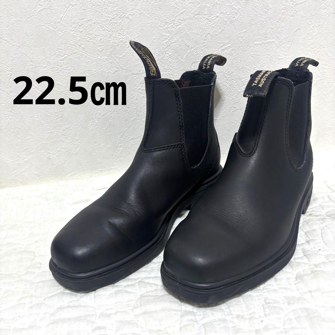 【美品 人気】Blundstone サイドゴアブーツ UK3 ブラック レザー