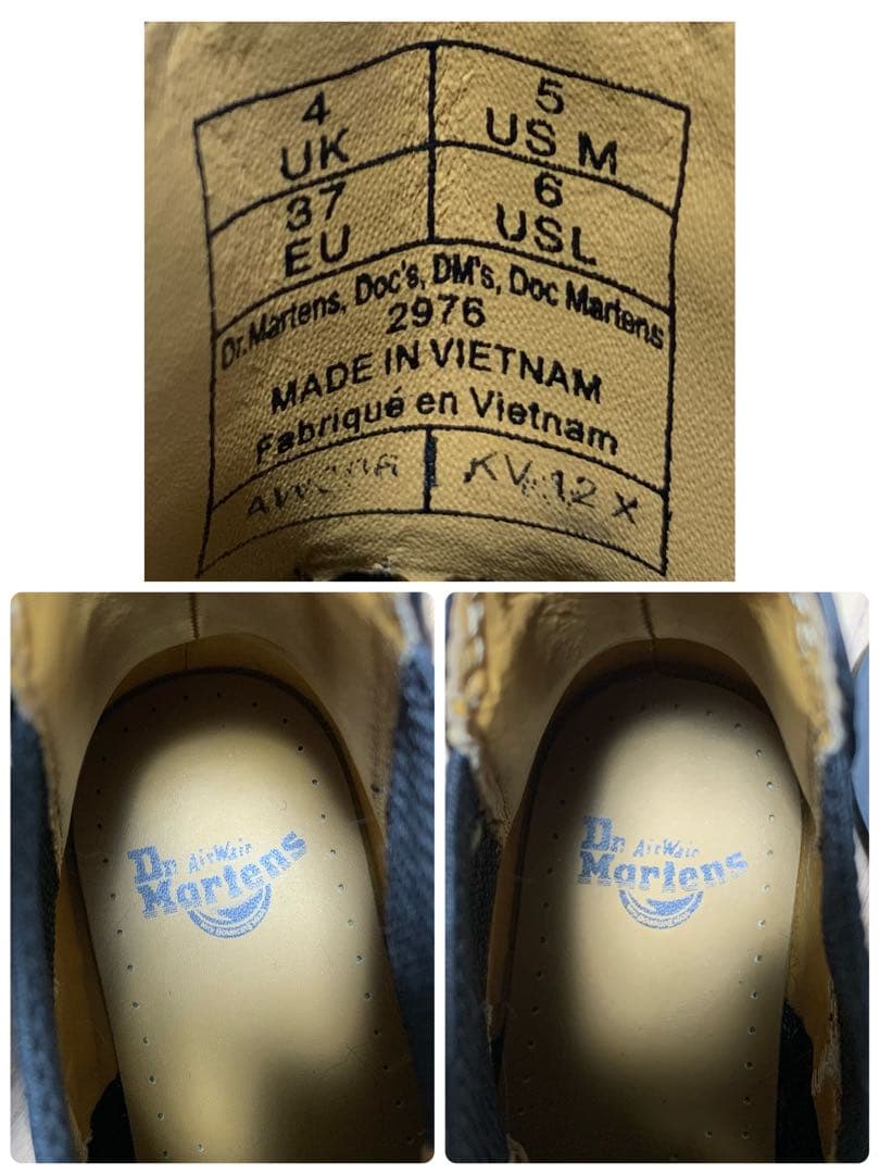 美品✨Dr. Martens 2976 サイドゴアブーツ 23cm